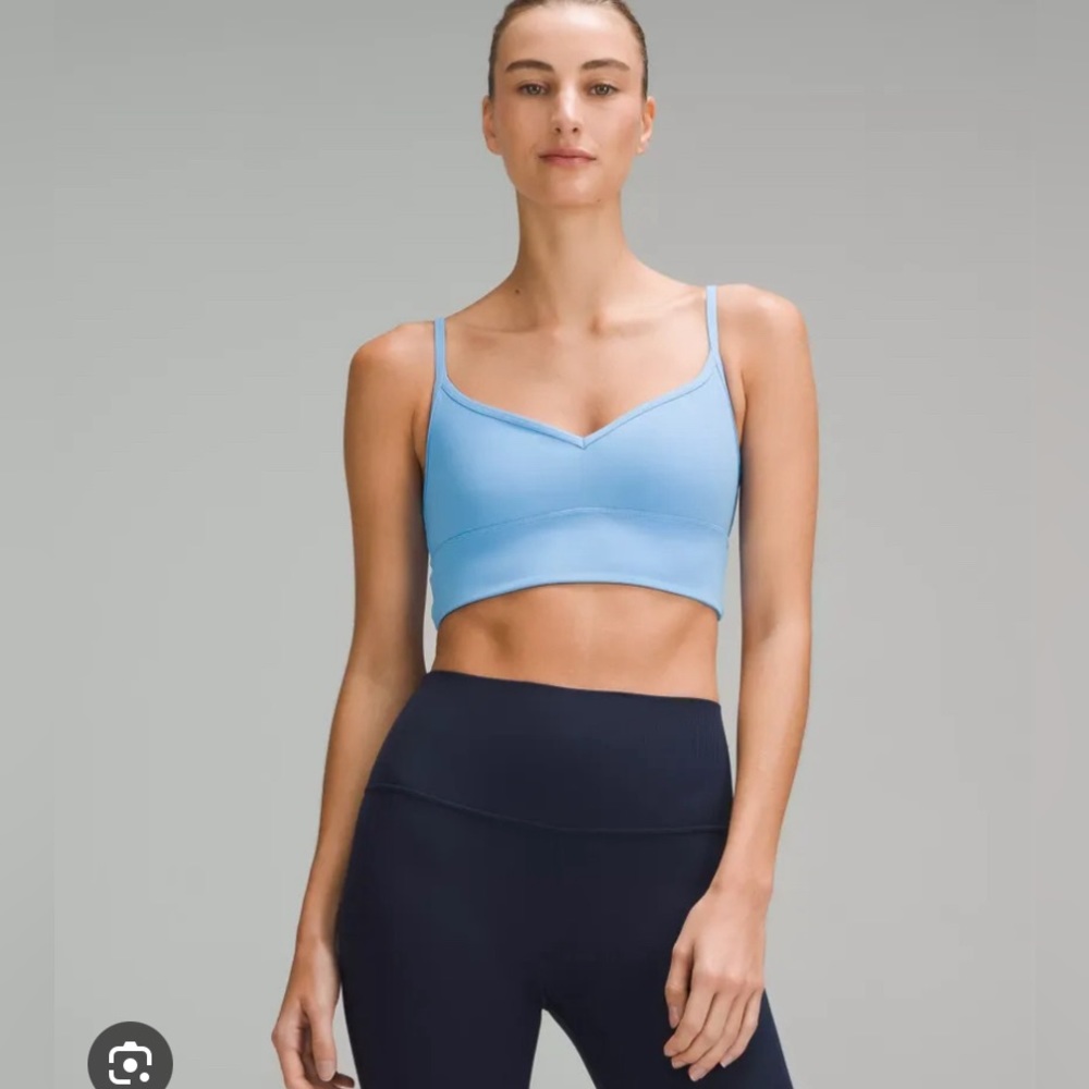 lululemon athletica Light Blue Sports Bra